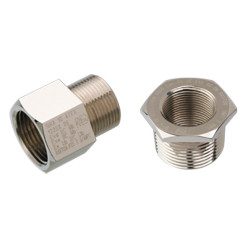 Adapter/Förstoring/Reducering Exd/Exe i metall
