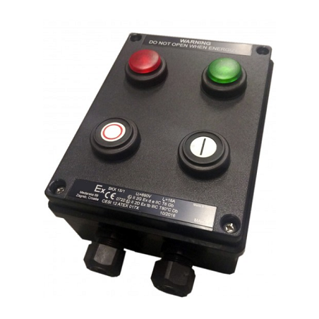 ATEX Manöverlåda PPSS Ex