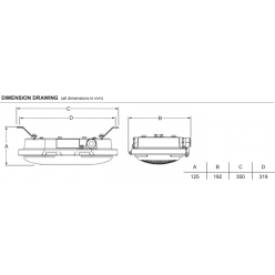 ATEX TACAO BULKHEAD LED Ex