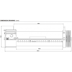Ex Silicone free emergency light fitting FLXE 118