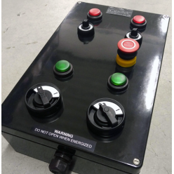 ATEX Kontrollstationer Ex polyester och i rostfritt material