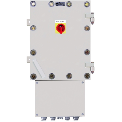 Ex d enclosure in painted carbon steel, DE8BC