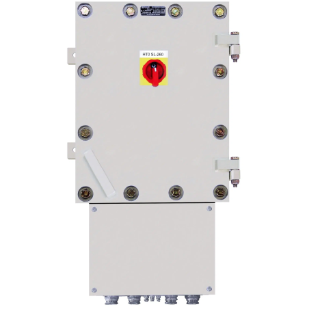 Ex d enclosure in painted carbon steel, DE8BC