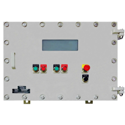 ATEX Ex-d kontrollpanel i målat kolstål DE8BC