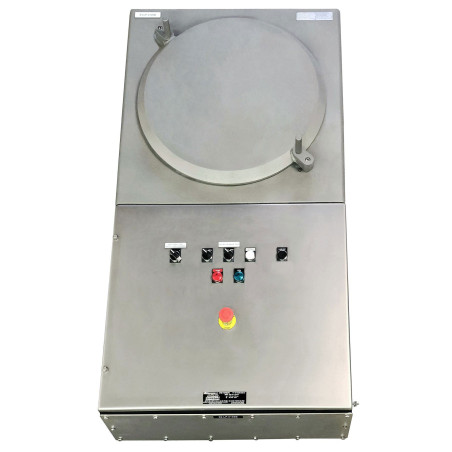 Ex-d kapsling i målad kolstål eller rostfritt stål