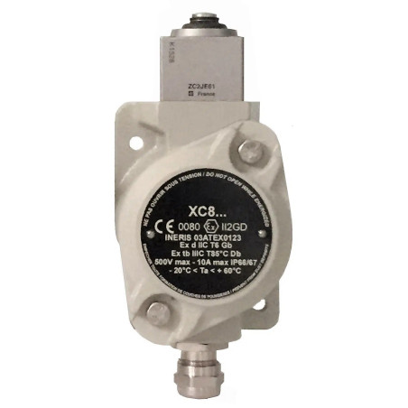 EX/ATEX Gränslägesbrytare zon 1/21 & 2/22 XC8‑ och ZC8